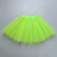 thumbnail image 2 of Flowy Skirt for Women Carnival Elegant Dance Adults Chiffon Layered Ballet Tutu With Mesh Overlay Long Performance Practice Womens Skirts Light Green, 2 of 5