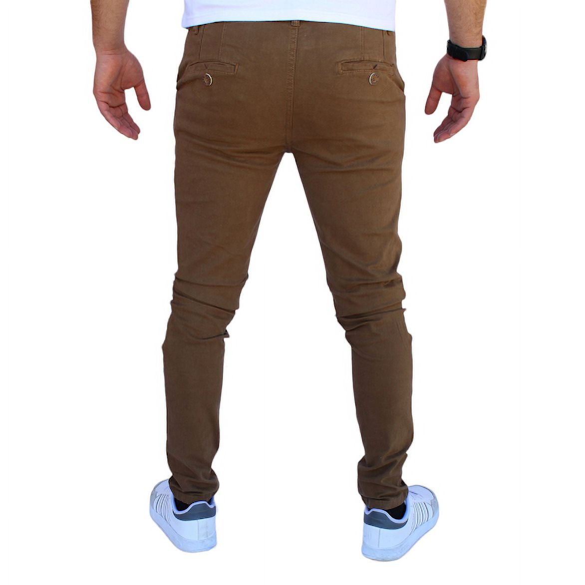 Pantalon skinny kaki sale