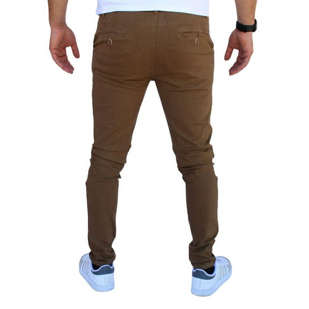 Gabardina Zapatos Para Pantalon Entubado Hombre Pantalón Skinny De