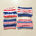 thumbnail image 4 of 4 Pack USA Patriotic Hair Accessories for Women and Girls Non Slip Elastic American Flag Hairband Red White and Blue Bandana Stars Headband, 4 of 6