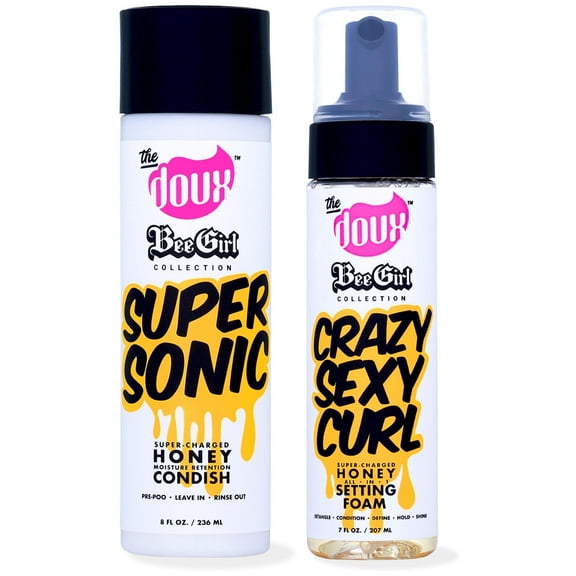 Doux Approved Combo: Super Sonic   CrazySexyCurl Foam