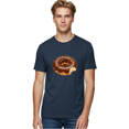 thumbnail image 2 of Chocolate-Donut-1 Mens Graphic Tee, 100% Cotton, Casual Summer Wear BAA300, 2 of 2