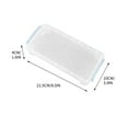 thumbnail image 3 of Plastic Pencil Case Organizer | Transparent Stackable Storage Box | ABS Material | Snap-Lock Lid & Handles | Large Capacity | 215x100x40mm | For Office Supplies, Art Tools, Writing Utensils, 3 of 4