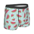 thumbnail image 2 of KLL Watermelon Men's Cotton Boxer Briefs Underwear-Medium, 2 of 8