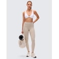 thumbnail image 3 of CRZ YOGA Butterluxe Twist Deep V Neck Sports Bra For Women, 3 of 7
