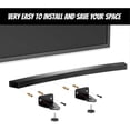 thumbnail image 3 of Metal Speaker Stand for Samsung Curved Soundbar AH61-03943A HW-J4000, 3 of 5