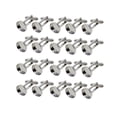 thumbnail image 2 of Xingzhi 20 Pcs Boutons de Manchette Blancs 12mm Base en Colle pour Lunette Ronde DIY, 2 of 9