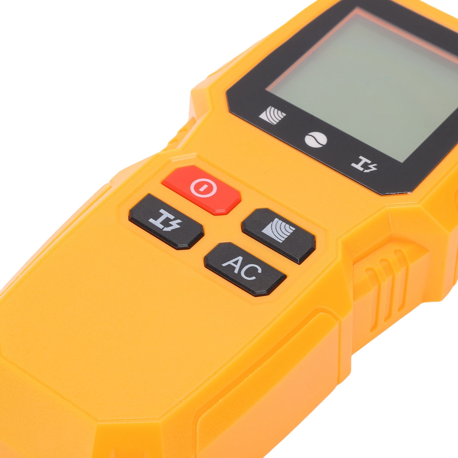 LAZIOEGR 5 in 1 Multifunction Electronic Stud Finder Wall Scanner Wood Metal AC Wire Detector Electrician Heavy Duty Sensor Tool with LCD Display Yellow