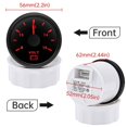 thumbnail image 3 of Voltímetro retroiluminado para coche, 8-16V/16-32V, resistente al agua, 7 colores, 52mm, LCD, IP67, medidor de voltaje, vidrio antiniebla, compatible con Auto, barco, yate, RV, 3 of 5