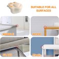 thumbnail image 4 of Protector de Esquinas para Bebé, Paquete de 4 Protectores de Esquinas de Mesa de Silicona, Protectores de Esquinas Seguros y Suaves a Prueba de Bebés, Protectores de Esquinas de Bordes para Seguridad, 4 of 5
