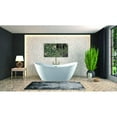 thumbnail image 5 of Vanity Art 71" x 29" Acrylic Freestanding Bathtub Contemporary Soaking Tub with Overflow and Pop-Up Drain, VA6903, 5 of 5