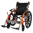 thumbnail image 2 of Silla Ruedas Deportiva Ligera Aluminio Plegable + Rueditas, 2 of 10