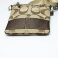 thumbnail image 4 of Pre-Owned Coach Signature Swing Shoulder Bag in Khaki Leather (Good), 4 of 9