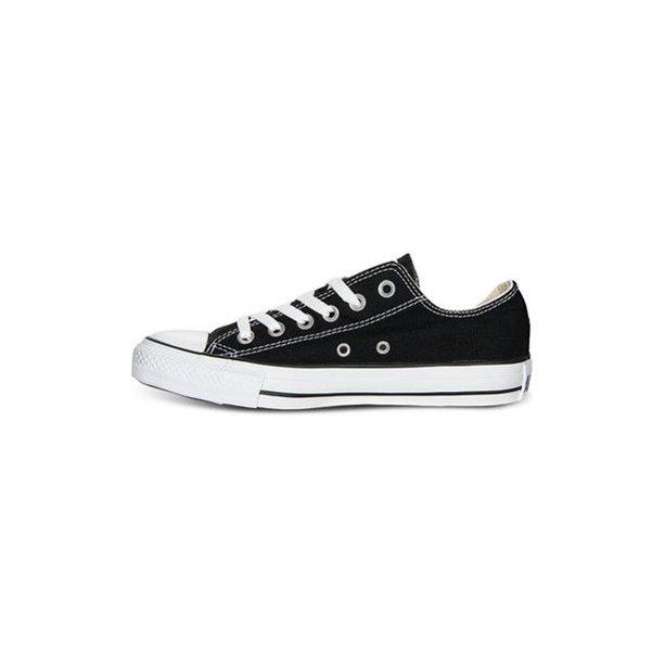 black lace up converse