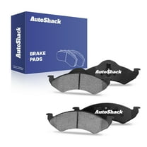 AutoShack Front Ceramic Brake Pad Set | Replacement for 2000-2002 Dodge Dakota 2000-2002 Dodge Durango | 4-PC