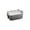 A, variant on Stainless Steel Double Layer Lunch Box with Lockable Clips, Square Design