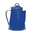 thumbnail image 3 of Stansport Enamel Percolator Coffee Pot & 4 Mug Set - Blue, 3 of 9
