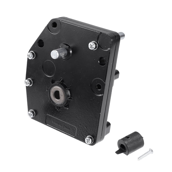 1 Set RV Fifth Wheel Power Landing Gear Box Outer for Trailer RV Durable Metal Black