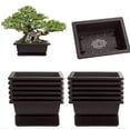 thumbnail image 2 of CZ Grain 6 Inch Bonsai Pots and Drip Trays - Starter Bonsai Pots, Small Bonsai Pots (6 Pots), 2 of 3