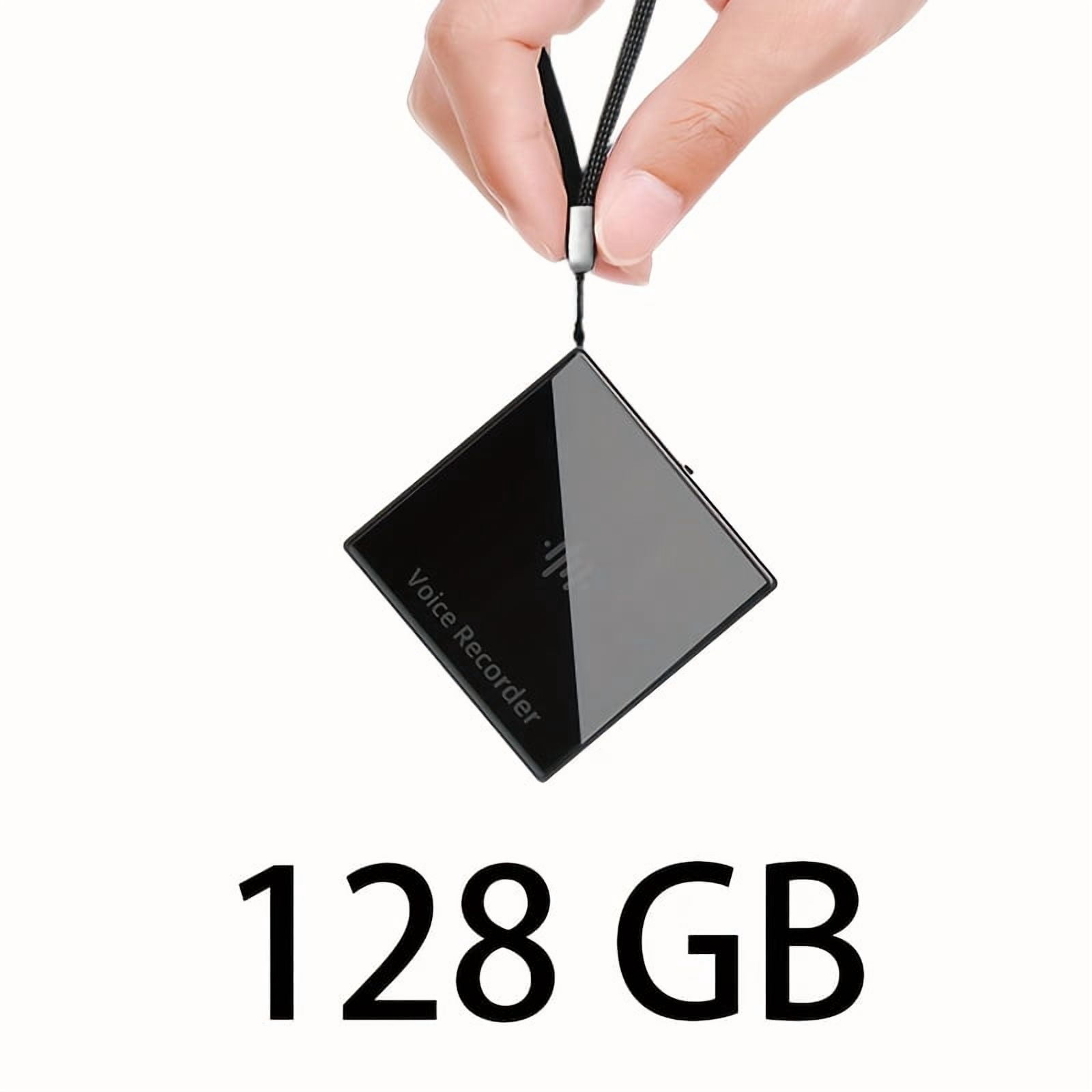 64GB Voice Recorder with AI Triple Noise Reduction, 750 Hours Storage, Voice-Activated Recorder for Lectures, Meetings, Interviews