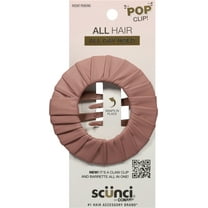 Scunci Pop It Claw Clip and Barrette, Dusty Rose, 1 Count