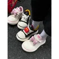 thumbnail image 5 of Zapatos de lona negros versátiles de la marca Disney Mickey Co., zapatos de suela gruesa para parejas, zapatos casuales, zapatos para niños, regalo, 5 of 5
