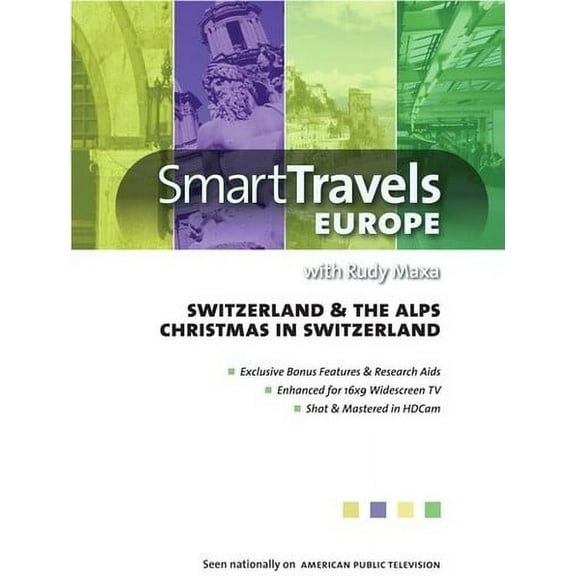 Smart Travels Europe With Rudy Maxa: Switzerland and TheAlps / Christmas in Switzerland (DVD), Small World Prod., Special Interests