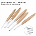 thumbnail image 3 of 11Pcs Crochet Hooks 3.0Mm-12Mm Single Head Crocheting Knitting Hooks Crochet Needles, 3 of 6