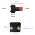 thumbnail image 2 of Scienceny Interruptor de batería, interruptor de desconexión de energía, interruptor de corte de aislador rotatorio para coche, barco, Accesorios para motos, 2 of 6