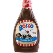 The Original Bosco Chocolate Syrup - 22 oz Squeeze Bottle all nature