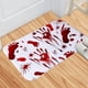 thumbnail image 2 of Maojin Decoración de Halloween Huellas de Sangre de Halloween Alfombra de Piso Cocina Dormitorio Puerta Impresión Sala de Estar, 2 of 8