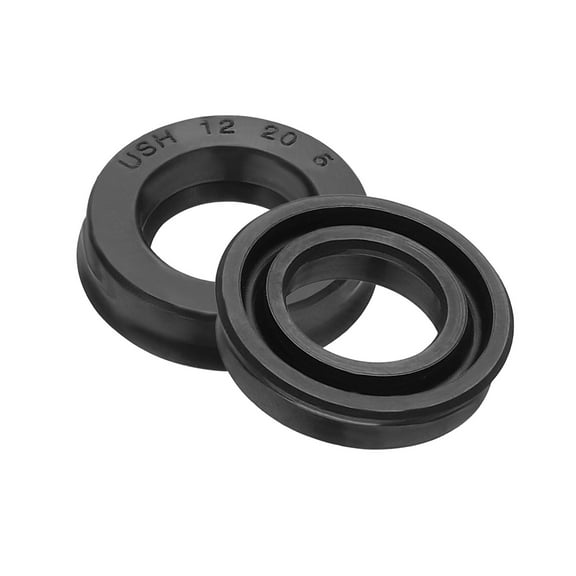 Uxcell Oil Seal Lip Seals Nitrile Rubber Cover Radial Shaft Washer Gasket for Cylinder Automotive Car Engine Drain Plug 12 x 20 x 5mm