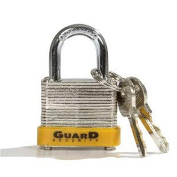 Guard Security 102260 730 Laminated Steel Padlock with 1.25 in