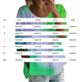 thumbnail image 3 of Xunmmm Womens Linen Tops 3/4 Length Sleeve Shirt Crew Neck Shirts Casual Womens Blouse Loose Fit Shirts Multicolor XXXL, 3 of 5