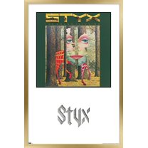 Styx - The Grand Illusion Album Series Wall Poster, 22.375" x 34" Framed