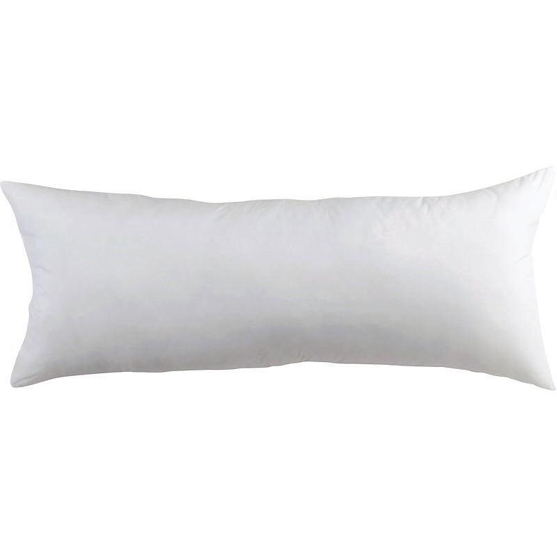 Photo 1 of Cozy Home Cozy Comfort Fiber-filled Full Body Pillow-White-Body