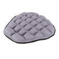 thumbnail image 1 of Minnieouse Cojín de asiento 3D para bicicletas de motocicleta, alivio de presión universal para Cruiser Grey Ropa interior, 1 of 1