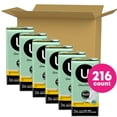 thumbnail image 2 of Almohadillas sanitarias U de Kotex Clean & Secure ultrafinas con alas, 2 of 9