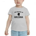 thumbnail image 2 of I'm A Big Deal in Arizona Cute Toddler T Shirts for Boys Girls (Gray, Youth L), 2 of 5