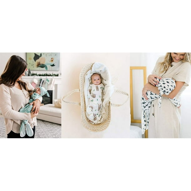 Walmart swaddle and hat set sale