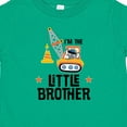 thumbnail image 4 of Inktastic Little Brother Construction Truck Boys Boys Baby T-Shirt, 4 of 5