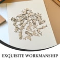 thumbnail image 6 of LOLIPPYY 50Pcs Ocean Animal Wood Cutout Decorations Unfinished for Family Friends Home Decor, 6 of 6