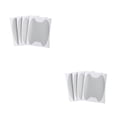 thumbnail image 2 of Riwesomey Película para manija de puerta de coche, 4 Uds., pegatinas para coche, Protector profesional para manija de coche, pegatinas Plata 2piezas, 2 of 6