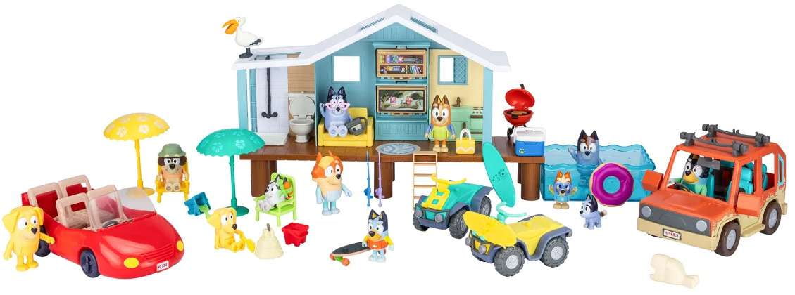Bluey Friends & Family Beach Set