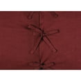 thumbnail image 2 of VHC Brands Ninepatch Star King Sham 21x37 Country Patchwork Design, Burgundy, 2 of 6