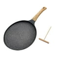thumbnail image 3 of yuksok Nonstick Crepe Pan Aluminum Alloy Cookware Multipurpose for Home Roti Indian Gry, 3 of 9