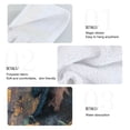 thumbnail image 5 of Wobogo Pumpkin Man Hand Towel Set of 2 Absorbent for Kitchen and Bathroom With Velcro Hanging Loop 18.2×14in, 5 of 7