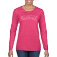 thumbnail image 2 of Wild Bobby GRAMMY Varsity Letters Women Graphic Long Sleeve Tee, 2 of 6
