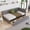 Gray, variant on Bellemave Gray Upholstered Wood Twin Size Daybed with 2 Storage Drawers, Twin Size Linen Upholstery Daybed Sofa Bed Frame, No Box Spring Needed