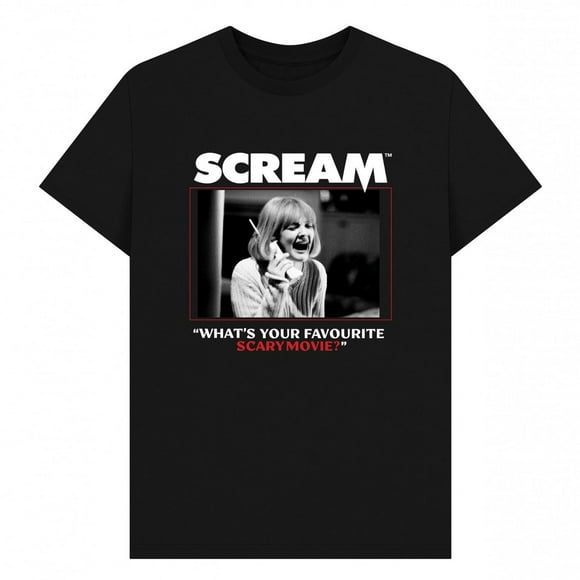 Scream Adulte Quel Est Votre Film d'Horreur Préféré? T-Shirt Graphique